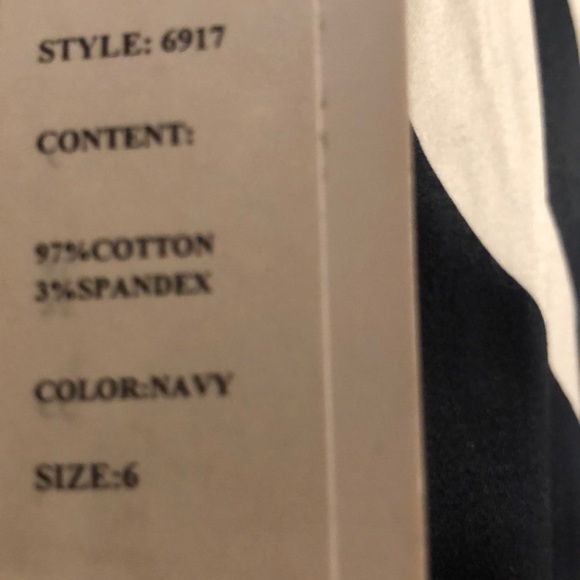 Teri Jon Navy/White dress charmer! - Picture 5 of 5